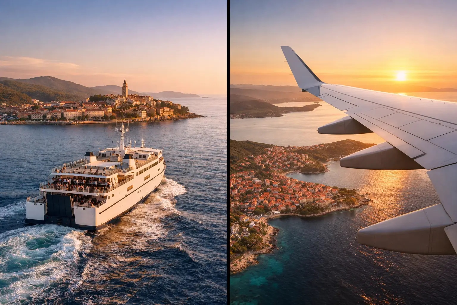 Ferries Versus Flights Croatia: Which Wins?