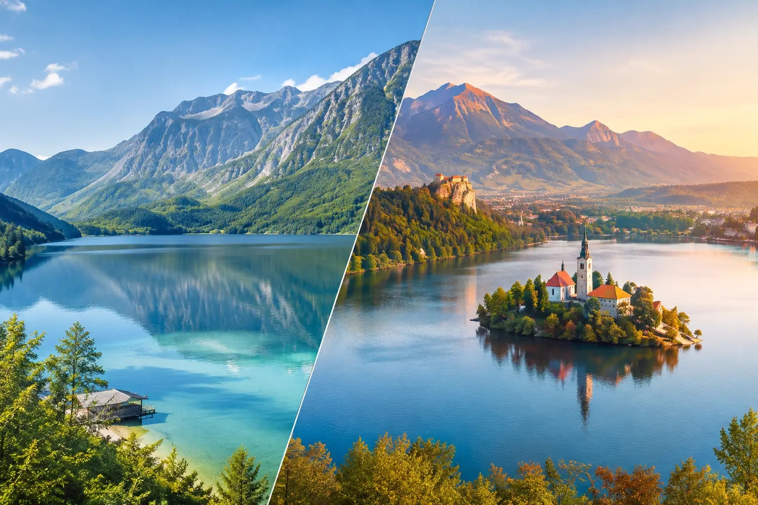 Lake Bohinj versus Bled: Which Stay Fits You?