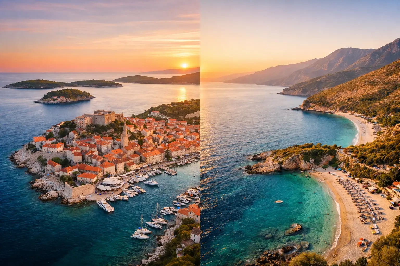 Croatia or Albania Summer - Which Coast Fits You?