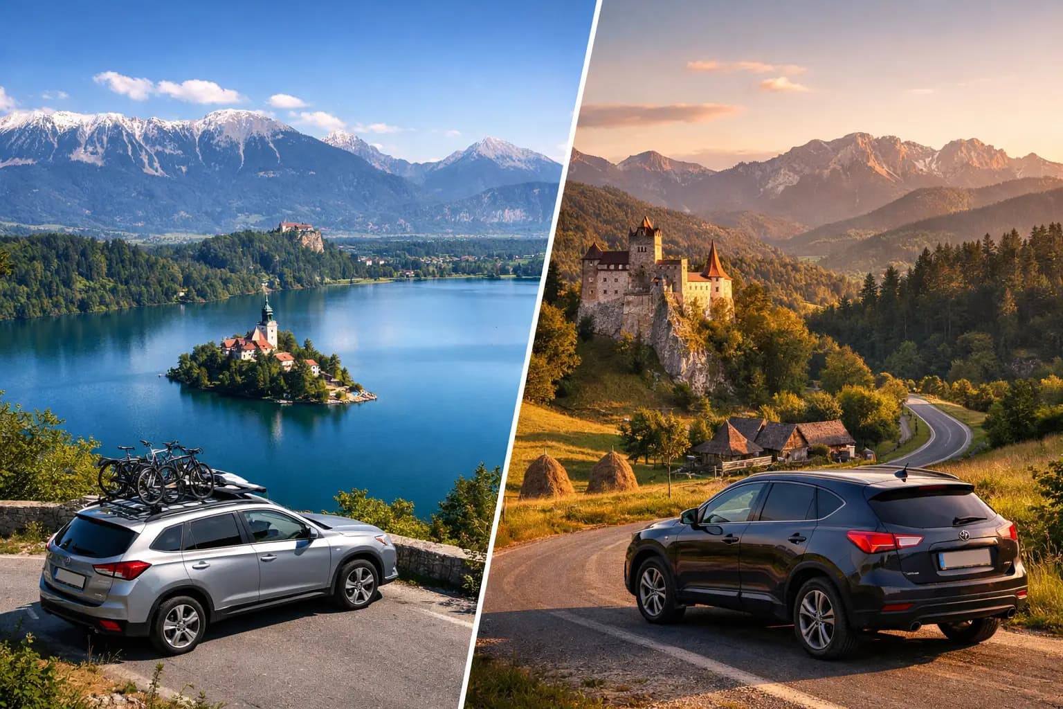 Slovenija ili Rumunija: Koja destinacija je idealna za vaše putovanje kolima?