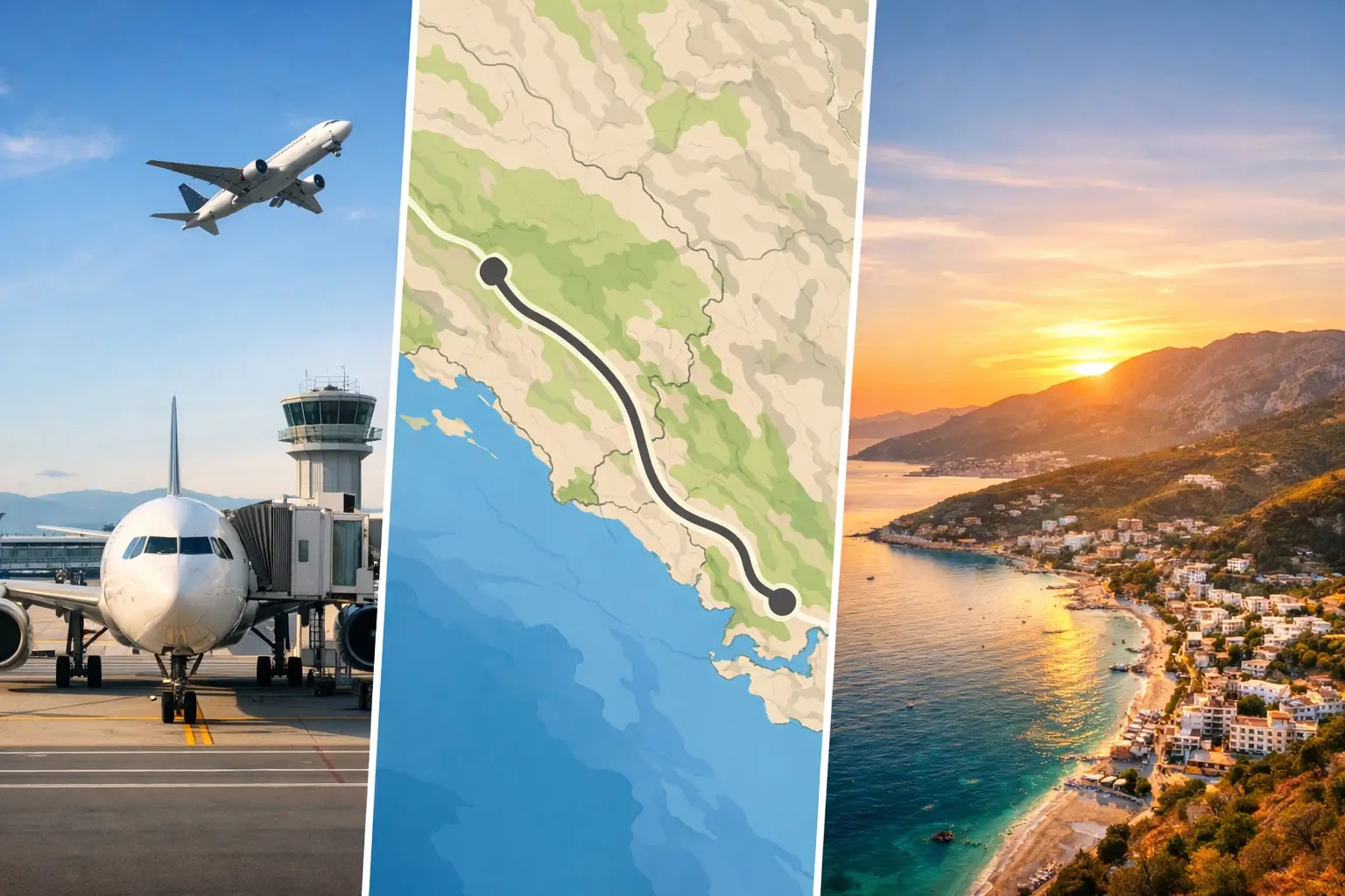 Koji aerodrom izabrati za letovanje na Albanskoj rivijeri?