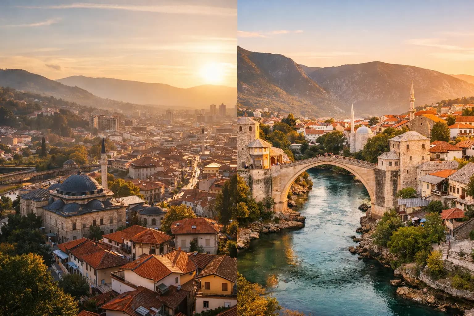 Sarajevo ili Mostar za vikend: Koji grad je pravi izbor za vas?
